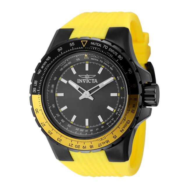 Invicta Aviator Men's Watch - 50mm, Yellow (49654)
