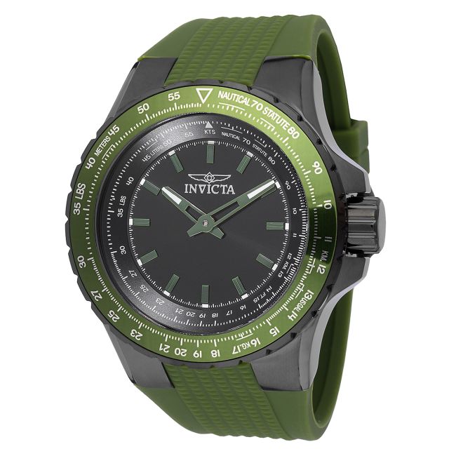 Invicta Aviator Men's Watch - 50mm, Green (49664)