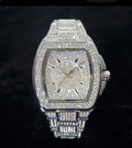 Luxury Diamond Watch for Men Shiny Party Watch Hip Hop Ice