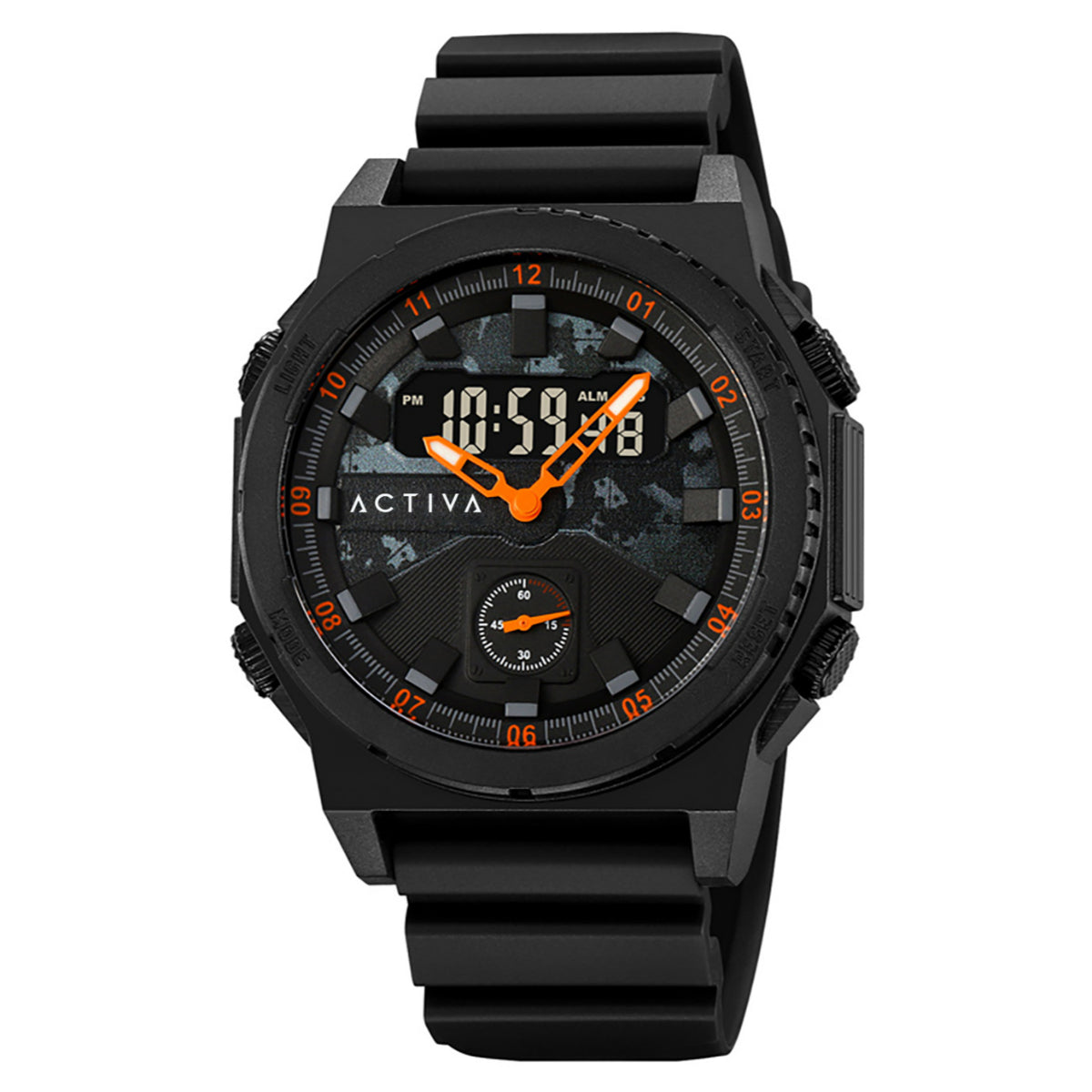 Activa X Invicta Men's Digital Watch - 47mm, Black (ACW2355-003)