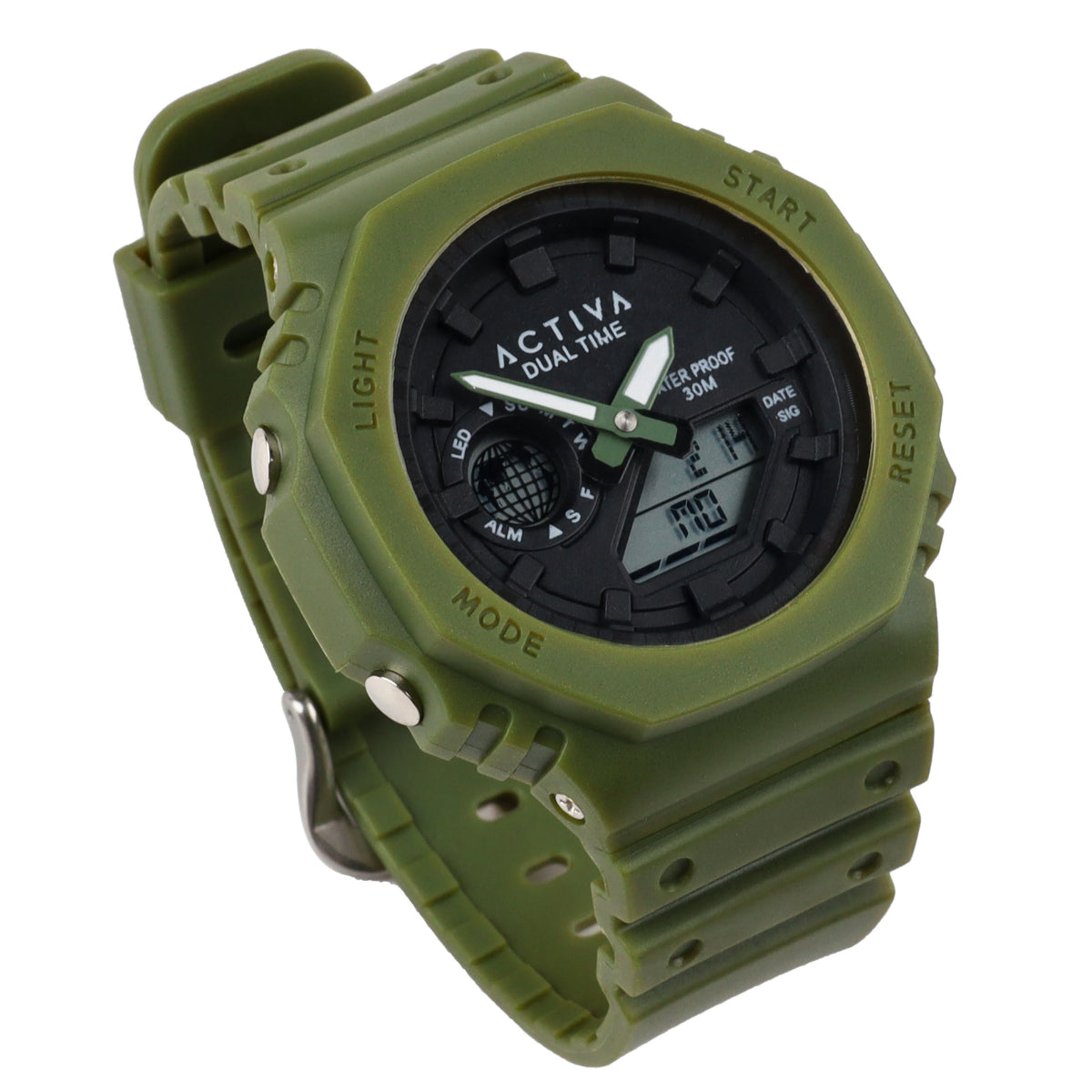 Activa Recon X Invicta Digital Unisex Watch - 45.5mm, Green (ACW423-010)