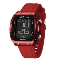 Activa Ranger X Invicta Digital Men's Watch - 45mm, Red (ACW8108-003