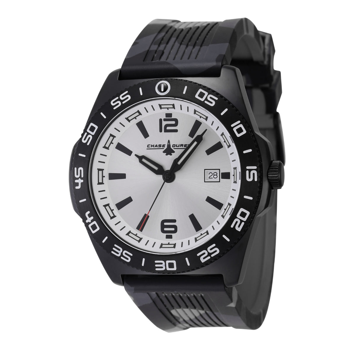 Chase Durer Men's Watch - 45mm, Camouflage, Brown, Black (CDW-0177)