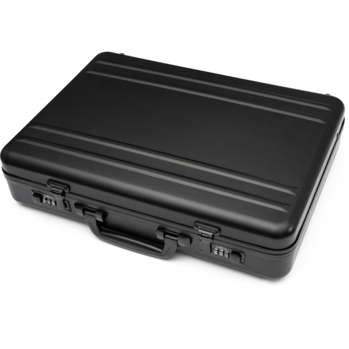 Invicta 18-Slot Aluminum Watch Briefcase, Black (IPM547X-BLK)